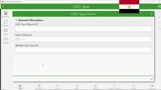 Using ArcGIS Survey123 Data Collection to design and publish UXO Spot FormMine Action activities [upl. by Ecinahs]