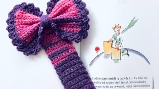 FOTO Zakładka do książki na szydełku crochet bookmark закладка крючком [upl. by Poland]