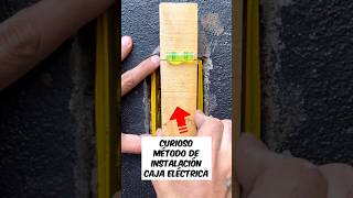 Instalación Precisa de Caja Eléctrica empotrada [upl. by Dougie]