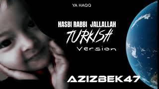 HASBI ROBBI JALLALLAH TURKISH VERSION AZIZBEK47 REMIX ARABIC Bass Remix Music arabic turkey [upl. by Anneuq]