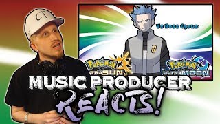 Music Producer Reacts to Pokemon UltraSun amp UltraMoon  Team Galactic Boss Cyrus Battle Music [upl. by Erdeid]