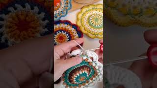 Beautiful Crochet Coaster  DIY crochet coaster  Handmade Coasters [upl. by Hyacinth]