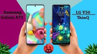 Samsung Galaxy A71 Vs LG V50 which is better [upl. by Louls424]