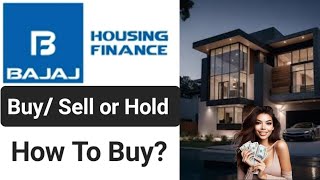 Bajaj Housing Finance Share Price Target kya hai Bajaj Housing Finance share latest news updates [upl. by Mercado]