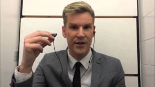 Craig Stevens TV Presenter on Sky ITV C5 amp Snugs Earphones Fan [upl. by Shiekh]