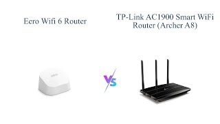 Amazon eero WiFi 6 vs TPLink AC1900 Smart Router 🚀 Which is Better [upl. by Iniffit]