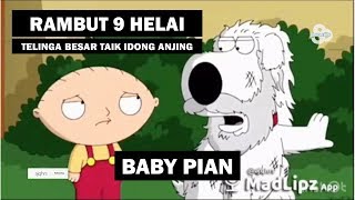 Madlipz Baby Pian dan Riki si anjing [upl. by Yetty576]