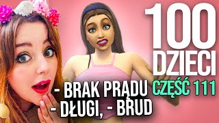 BANKRUCTWO W THE SIMS 4 Czy to koniec 100 dzieci challenge [upl. by Nolie430]