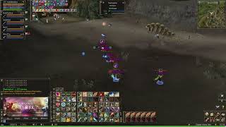 Lineage II Amerika  PvP Zone  Randoms but still fighting [upl. by Itsim]