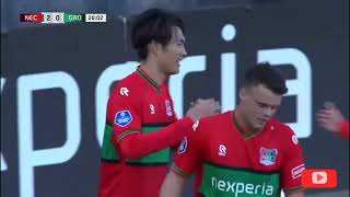 Highlights NEC Nijmegen vs Groningen 60 Eredivisie Match 031124 [upl. by Gee671]