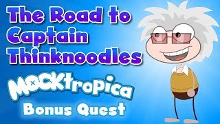 Poptropica Road to quotCaptain Thinknoodlesquot  Mocktropica Island Bonus Quest [upl. by Gainer]