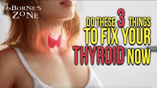 Cure for Thyroid Disease Discovered 2024  Dr Osbornes Zone [upl. by Tsiuqram802]