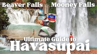 Havasupai  Everything You Need to Know Backpacking Havasu Falls Full Guide and Itinerary 2023 [upl. by Hurless946]