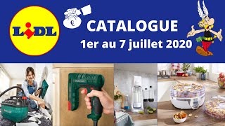 LIDL ARRIVAGES PROMOS DU 1ER JUILLET 2020 [upl. by Atinele289]