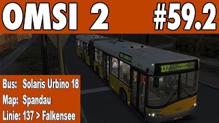 OMSI 2 Lets Play 592  Ankunft in Falkensee mit dem Solaris [upl. by Sitoiganap]