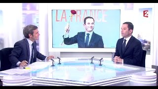 Benoit Hamon au 20h de France 2  30012017 [upl. by Electra]