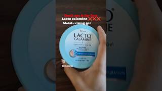 honest review for lacto calamine light moisturising gel🫧❌viral shorts Realitychecks1111 [upl. by Aleacim]