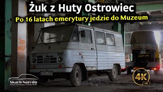 Żuk z Huty Ostrowiec  Po 16 latach emerytury jedzie do Muzeum  Muzeum SKARB NARODU [upl. by Johns]