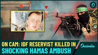 VIDEO Hamas Sniper ‘Bleeds’ Israeli Forces Deadly Ambush Claims Life of 21YearOld IDF Reservist [upl. by Ettelloc79]