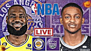 NBA LIVE LOS ANGELES LAKERS vs SACRAMENTO KINGS LIVESCORE [upl. by Jezabel]