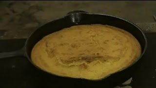 quotSkillet Buttermilk Cornbreadquot  How To Video Recipe [upl. by Coit628]