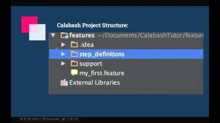 Calabash Tutorial No 2  Android App Automation Demo [upl. by Nairbo]