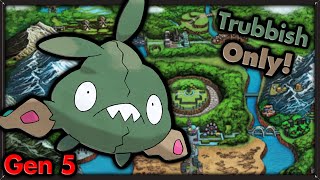 Can I Beat Pokemon Black with ONLY Trubbish 🔴 Pokemon Challenges ► NO ITEMS IN BATTLE [upl. by Ecnirp]