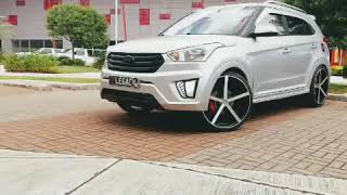 Hyundai creta low profile tyre [upl. by Lleroj]