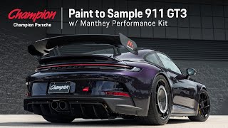 Paint to Sample 911 GT3 w Manthey Performance Kit [upl. by Gussi432]