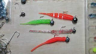 DIY หัวจิ๊ก Ajing​ game jig head hooks [upl. by Tterrag]