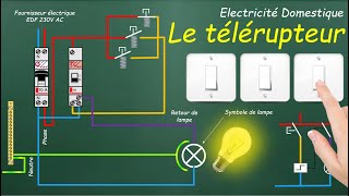 Le Télérupteur  Electricité domestique [upl. by Gastineau375]