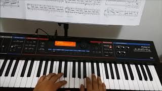 Vocalise no piano teclado  parte 1 [upl. by Saloma]