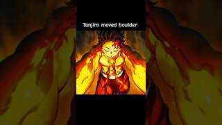 Tanjiro finally move boulder🔥 Demon Slayer foryou kimetsunoyaiba tanjiro zenitsu anime shorts [upl. by Redle716]