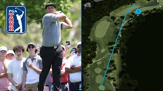 Bryson DeChambeau’s ridiculous 357yard drive at the Memorial [upl. by Sutphin]