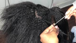 Micro Braids Takedown amp Detangle  Part 1 [upl. by Giess89]