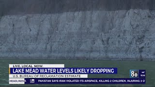 Lake Mead level rising but a big drop is coming projections show [upl. by Africa]