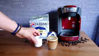 BOSCH TASSIMO Coffee Review  MEDAILLE DOR  Watch it brewTassimo [upl. by Itteb]