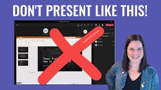 How to present PowerPoint in Microsoft Teams See notes slides and audience while you present [upl. by Asoj]