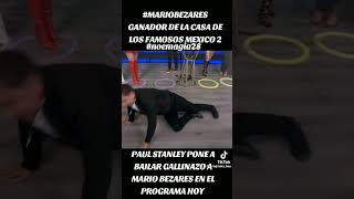 MARIO BEZARES BAILA EL GALLINAZO PAUL STANLEY LO IZÓ COMO SU PAPÁ PACO STANLEY Noemagia28 [upl. by Gonzalez]