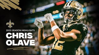 Chris Olave 2023 NFL Season Highlights  New Orleans Saints [upl. by Ebaj490]