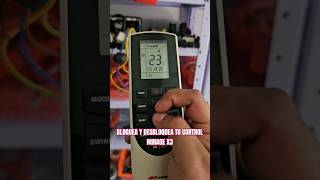 DESBLOQUEA TU CONTROL MIRAGE X3 aireacondicionado mirage tutorial [upl. by Dehsar76]