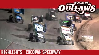 World of Outlaws Craftsman Sprint Cars Cocopah Speedway April 7 2017  HIGHLIGHTS [upl. by Menendez]