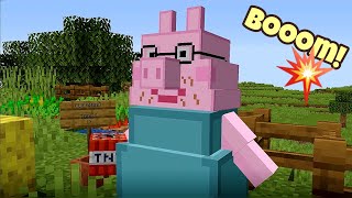 Daddy Pigs Explosive Chores Adventure When TNT Takes Over 💥 [upl. by Oaoj]