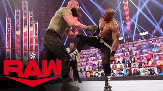 WWE2K24 BRAUN STROWMAN VS BOBBY LASHLEY FULL MATCH [upl. by Sadirah]