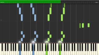 Tom and Gerry  Background Music Flight Theme Piano Tutorial [upl. by Yaffit435]