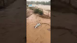 IMÁGENES DANA la tormenta deja muertos desaparecidos y casas inundadas en España [upl. by Anelac852]