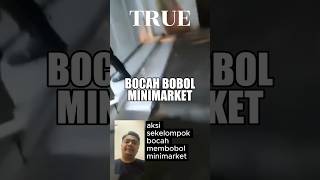 Bocah Bobol Minimarket [upl. by Nekcerb]