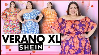 Haul Verano SHEIN CURVE Conjuntos y Vestidos para el CALOR  Pretty and Olé [upl. by Annim968]