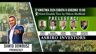 KRZYSZTOF HOŁOWCZYC NA ASBIRO INVESTORS SHEFFIELD 27 KWIETNIA [upl. by Penland]