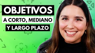 ¿Cómo redactar mis objetivos personales ✅🌟 Objetivos a corto mediano y largo plazo [upl. by Yenruoj]